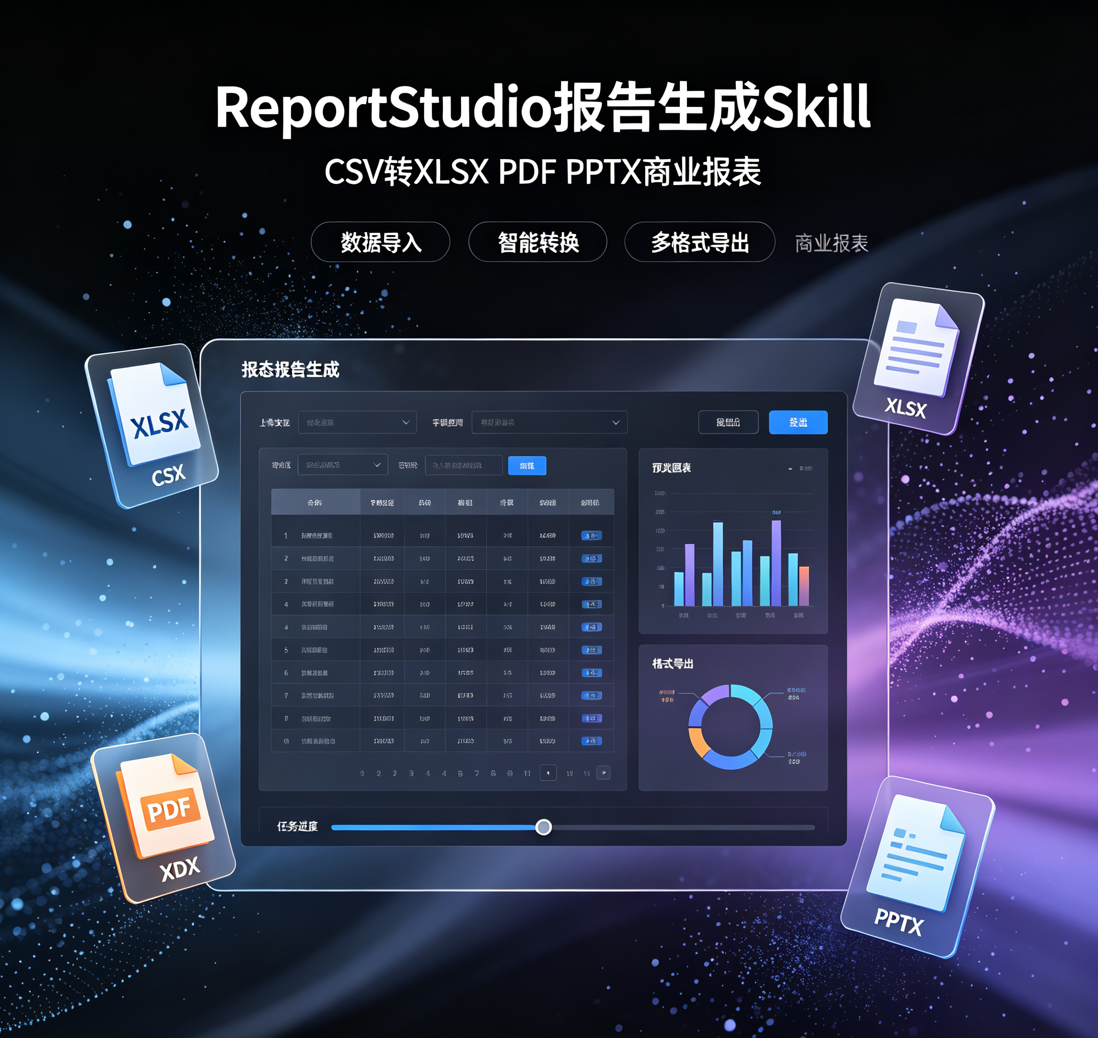 商业报表skill