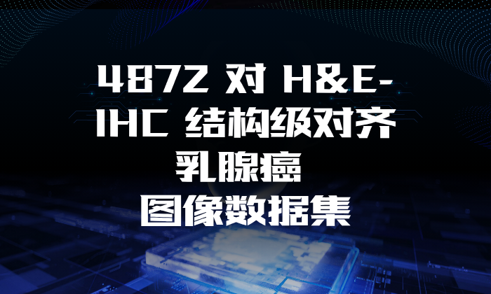 4872 对 H&E-IHC 结构级对齐图像乳腺癌数据集